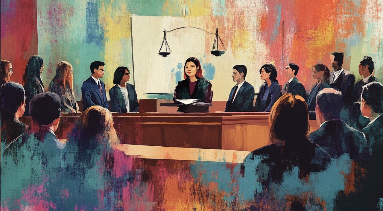 MidJourney - AI on Trial