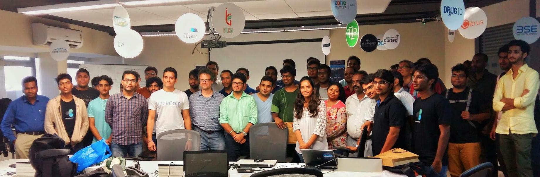 BlockchainU co-produces workshop & hackathon with Zone Startups at Bombay Stock Exchange