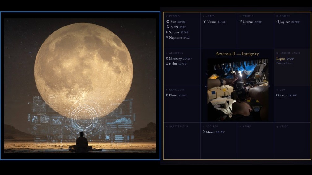 Two Systems, One Moon