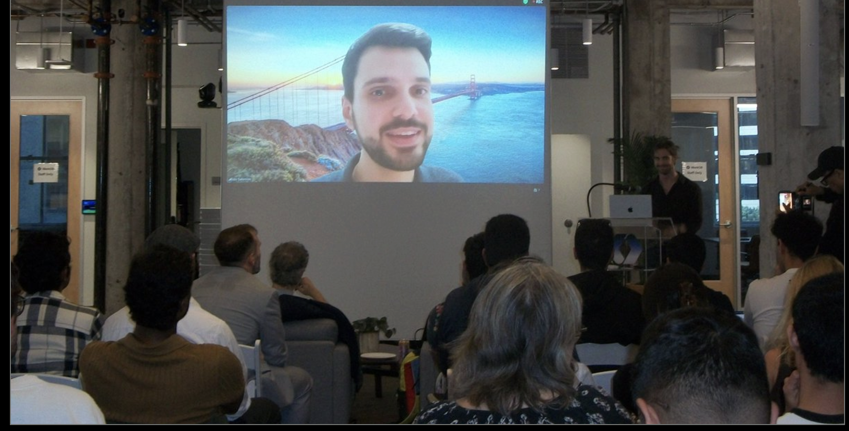 Ido Salomon, up in the wee hours of the morning - live from Israel!